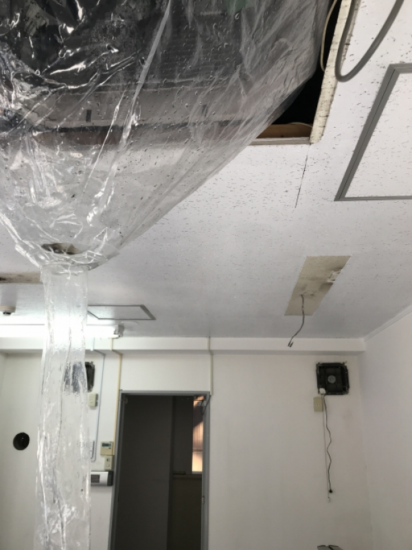 ■2018/10/05 横浜市 天井のエアコンクリーニング