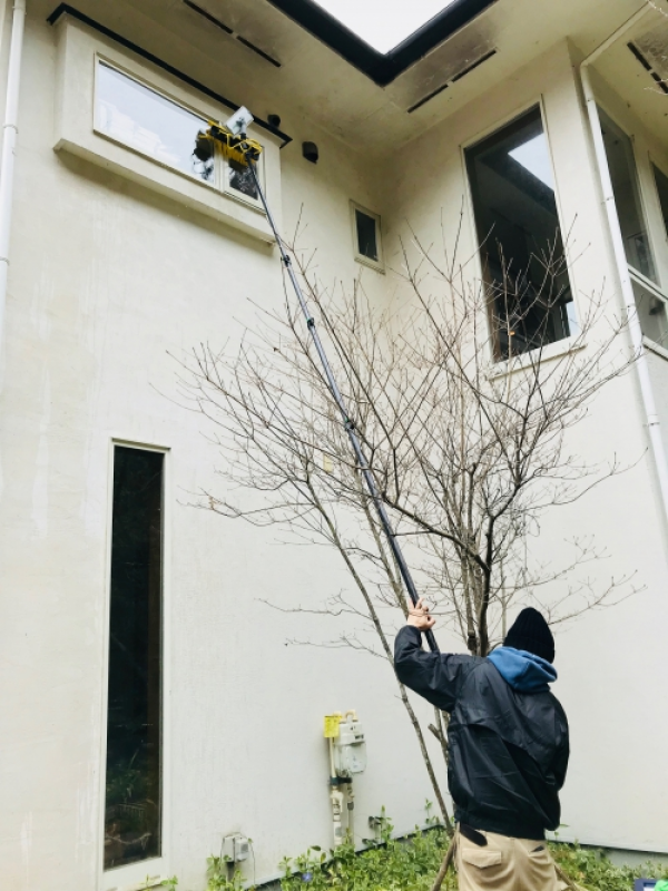 ■2018/09/04 台風直撃！の後に必要なお掃除。