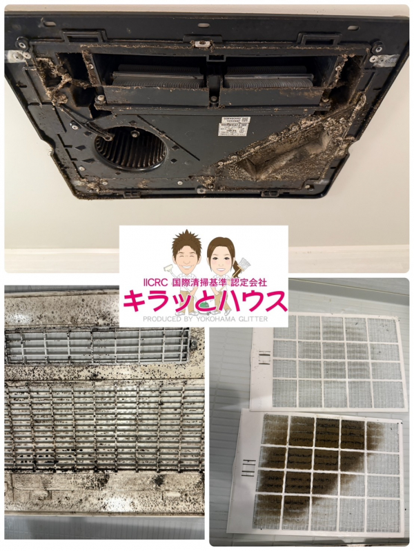 浴室換気扇分解洗浄！カビ臭さの原因はここだった・・・