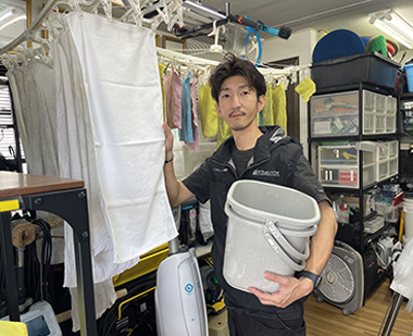 「お客様との出会いに感謝、お掃除との出会いに感謝」